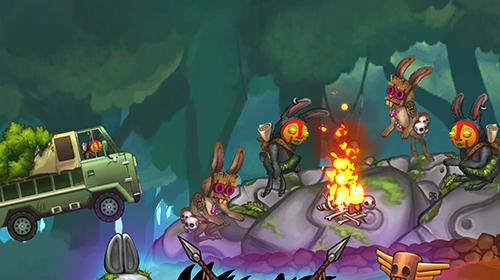 Full version of Android apk app Angry bunny race: Jungle road for tablet and phone.