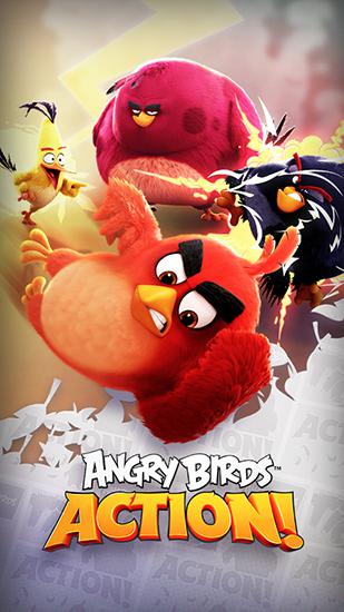 Download Angry birds action! Android free game.