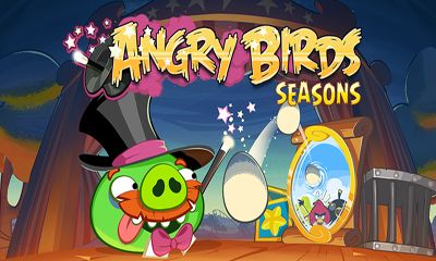 Download Angry Birds Seasons - Abra-Ca-Bacon! Android free game.