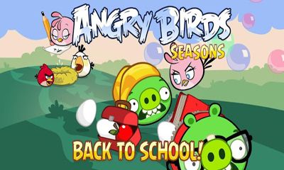Full version of Android Arcade game apk Angry Birds Seasons Back To School for tablet and phone.