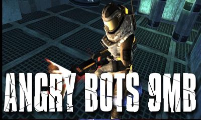 Full version of Android Action game apk ANGRY BOTS 9MB for tablet and phone.