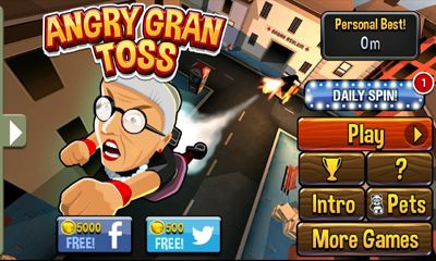 Download Angry Gran Toss Android free game.