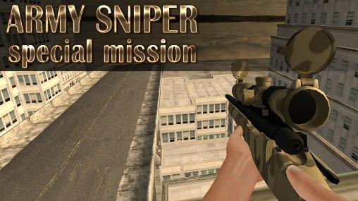 Download Army sniper: Special mission Android free game.