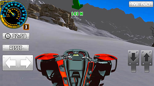 Full version of Android apk app ATV snow simulator for tablet and phone.