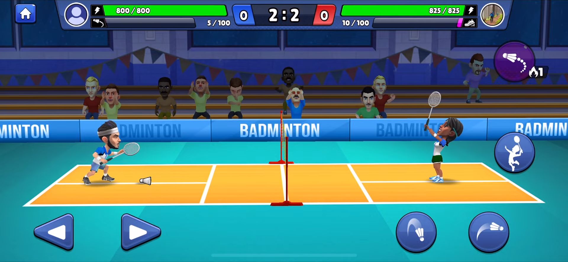 Full version of Android apk app Badminton Clash 3D for tablet and phone.
