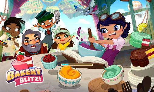 Full version of Android Management game apk Bakery blitz: Cooking game for tablet and phone.