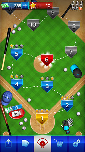 Full version of Android apk app Baseball megastar for tablet and phone.