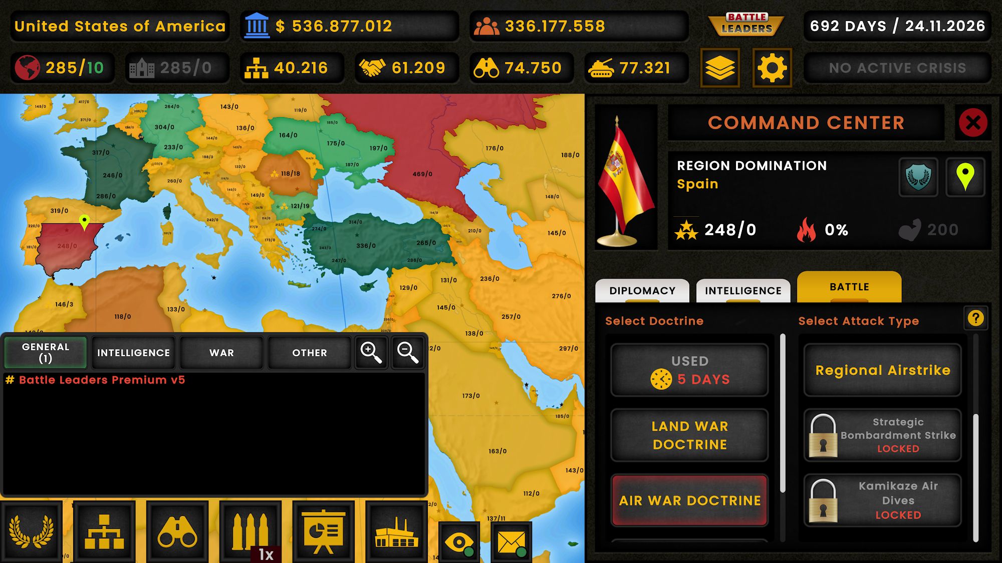 Full version of Android apk app Battle Leaders Premium for tablet and phone.