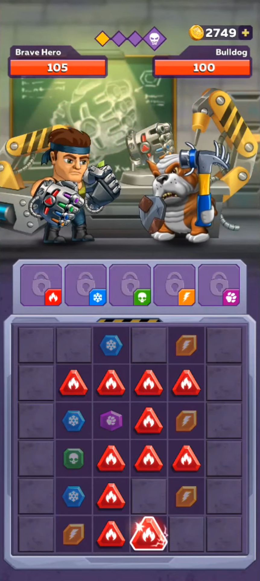 Full version of Android apk app Battle Lines: Puzzle Fighter for tablet and phone.