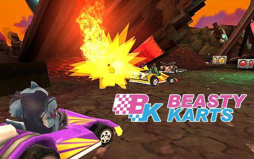 Download Beasty karts Android free game.