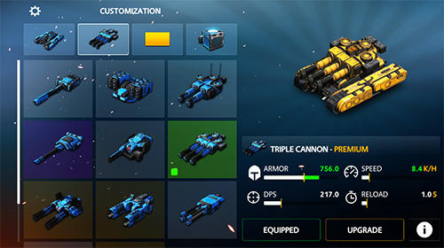 Full version of Android apk app Block tank wars 3 for tablet and phone.