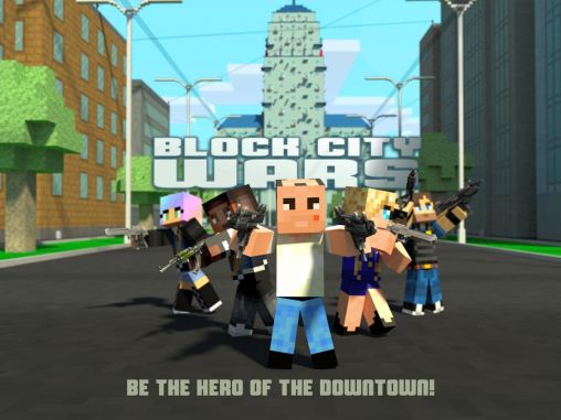 Full version of Android Shooter game apk Block City wars: Mine mini shooter for tablet and phone.