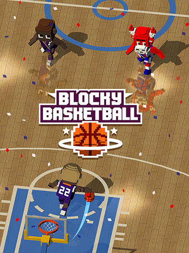 Full version of Android Basketball game apk Blocky basketball for tablet and phone.