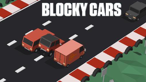 Download Blocky cars: Traffic rush Android free game.