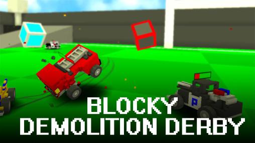 Full version of Android  game apk Blocky demolition derby for tablet and phone.