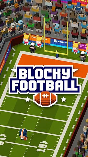 Download Blocky football Android free game.