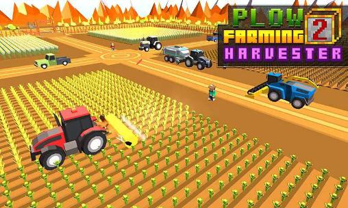 Download Blocky plow farming harvester 2 Android free game.