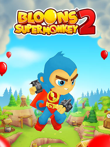 Full version of Android Flying games game apk Bloons supermonkey 2 for tablet and phone.