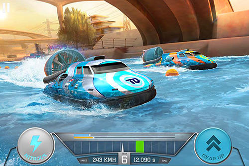 Full version of Android apk app Boat racing 3D: Jetski driver and furious speed for tablet and phone.
