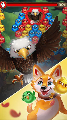Full version of Android apk app Bubble birds 5: Color birds shooter for tablet and phone.
