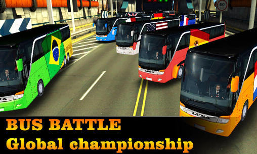 Download Bus battle: Global championship Android free game.