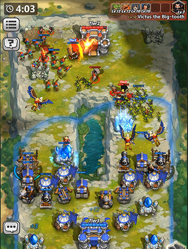 Full version of Android apk app Castle burn: The crown league for tablet and phone.