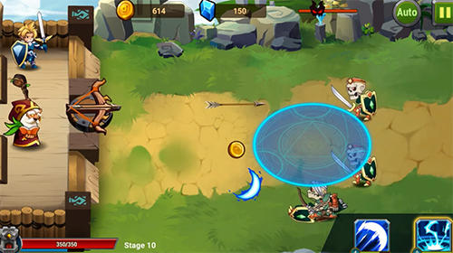 Full version of Android apk app Castle defender: Hero shooter for tablet and phone.