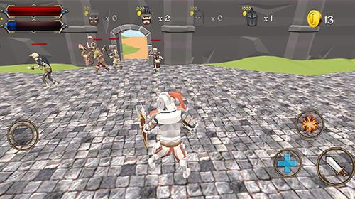 Full version of Android apk app Castle defense knight fight for tablet and phone.