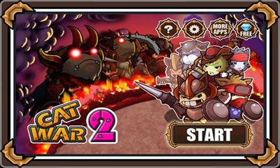 Full version of Android Strategy game apk Cat War 2 for tablet and phone.