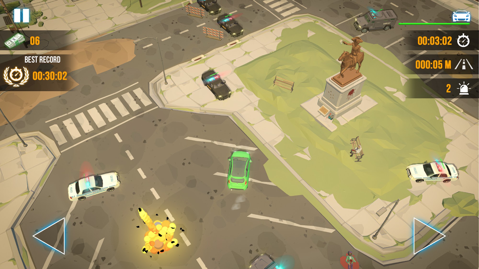 Full version of Android apk app Chasing Fever: Car Chase Games for tablet and phone.