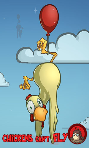 Full version of Android apk Chickens Can't Fly for tablet and phone.