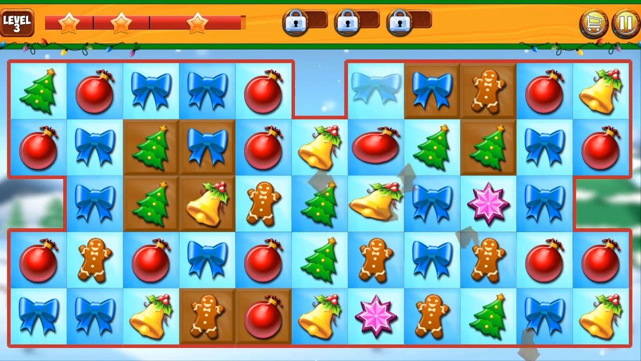 Full version of Android apk app Christmas Holiday Crush Games for tablet and phone.