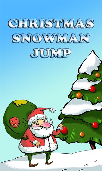 Download Christmas snowman jump Android free game.
