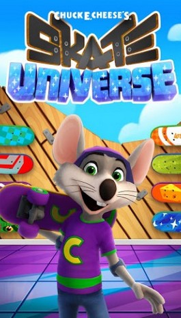 Download Chuck E.Cheese's: Skate universe Android free game.