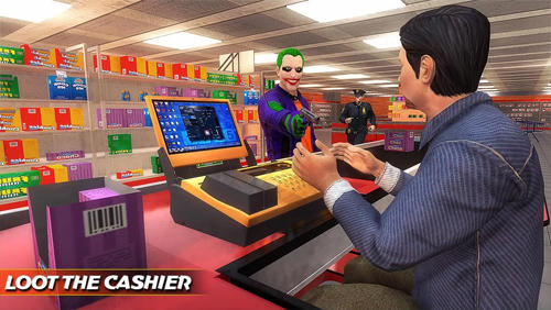 Full version of Android apk app City gangster clown attack 3D for tablet and phone.