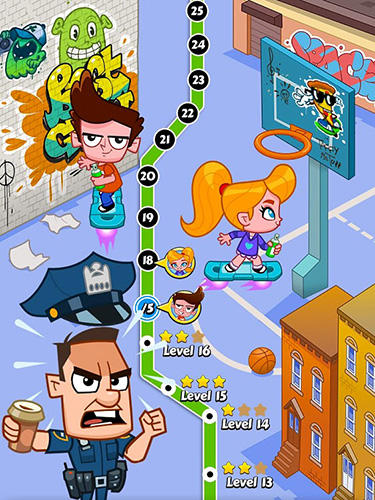 Full version of Android apk app City vandal: Spray and run for tablet and phone.