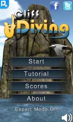 Full version of Android Sports game apk Cliff Diving 3D for tablet and phone.