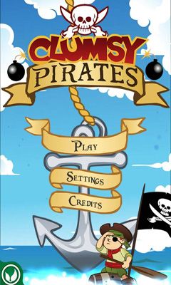 Full version of Android Arcade game apk Clumsy Pirates for tablet and phone.