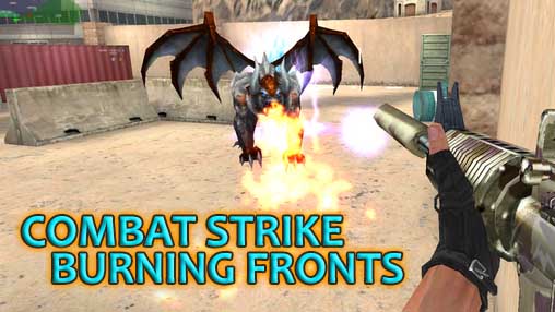 Download Combat strike:Burning fronts Android free game.