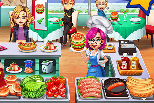 Full version of Android apk app Cooking star chef: Order up! for tablet and phone.