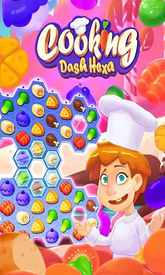 Full version of Android Match 3 game apk Cooking: Dash hexa for tablet and phone.