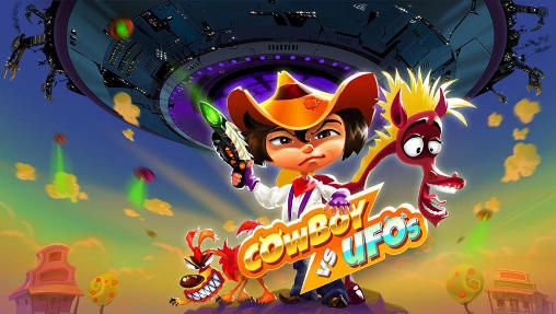 Download Cowboy vs UFOs: Alien shooter Android free game.