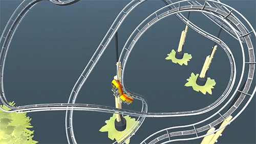 Full version of Android apk app Craft and ride: Roller coaster builder for tablet and phone.