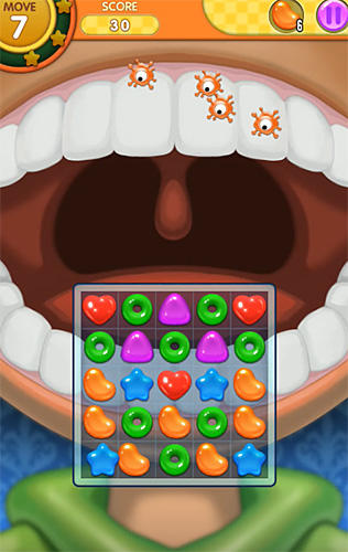 Full version of Android apk app Crazy dentist 2: Match 3 game for tablet and phone.