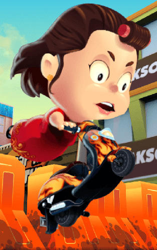 Full version of Android apk app Crazy mom racing adventure. Emak-Emak matic: The queen of the street for tablet and phone.