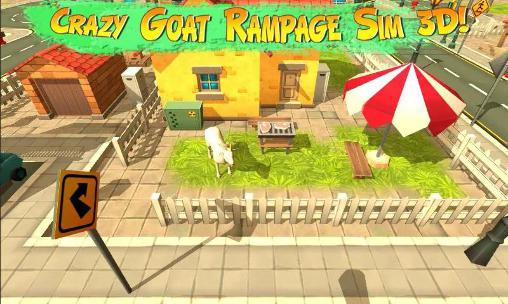 Full version of Android Animals game apk Crazy goat rampage sim 3D for tablet and phone.