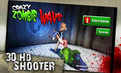 Full version of Android Arcade game apk Crazy Zombie Wave for tablet and phone.