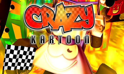 Download CrazyKartOON Android free game.