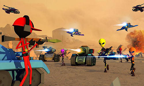 Full version of Android apk app Creepy aliens battle simulator 3D for tablet and phone.