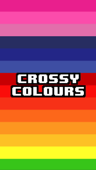 Full version of Android Time killer game apk Crossy colours for tablet and phone.